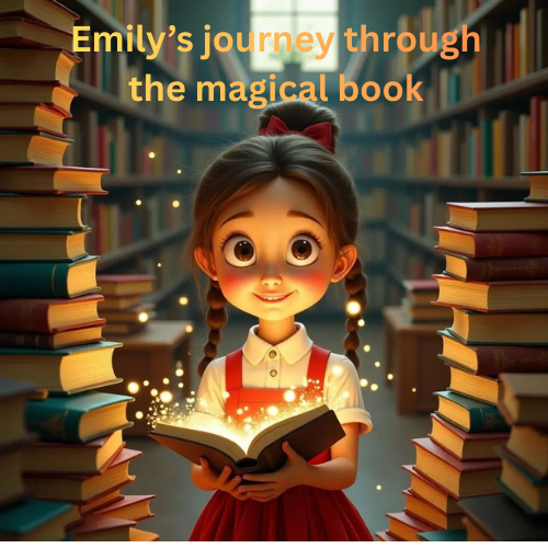 Emily’s journey through the magical book