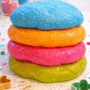 Shimmery Playdough