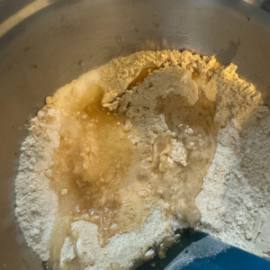 Wet ingredients Playdough