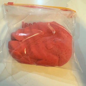 sealed playdough