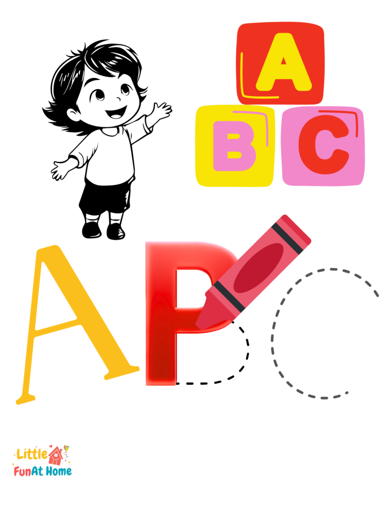 Free Alphabet and Letters Worksheets -Little Fun at Home