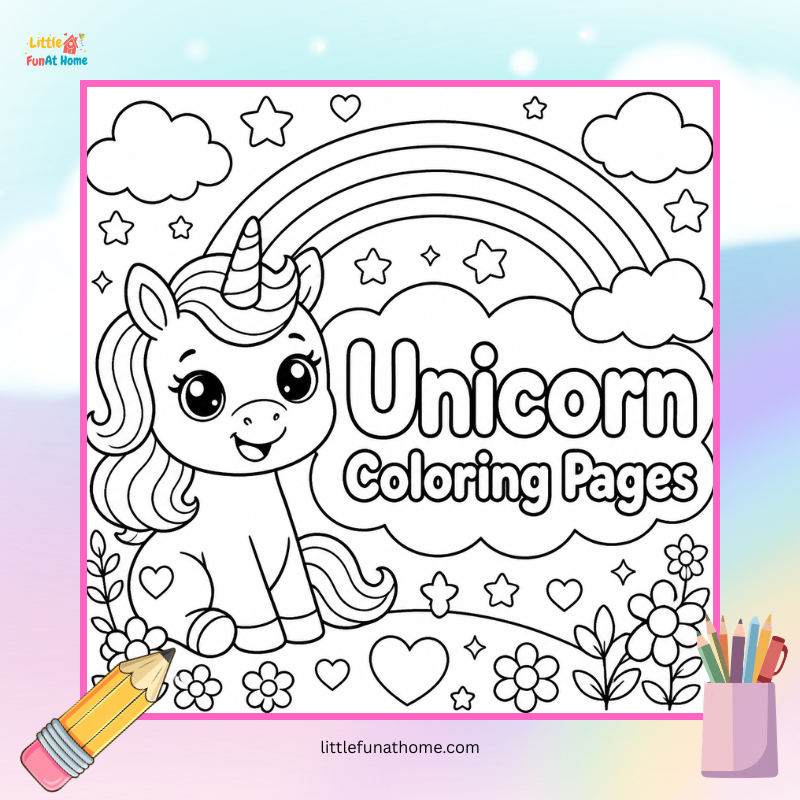 Free Printable Unicorn Coloring Pages